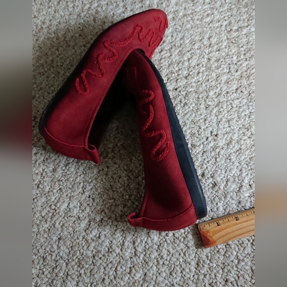 Arche Bareva ballerinas in dark red size 10 - Picture 8 of 15